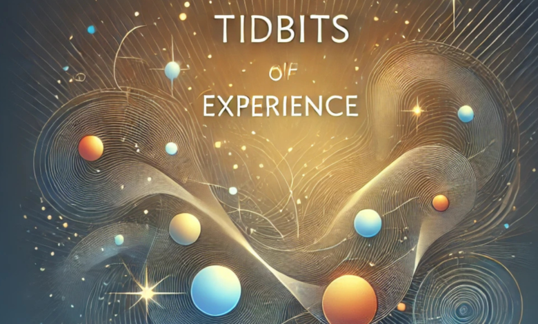 tidbits of experience