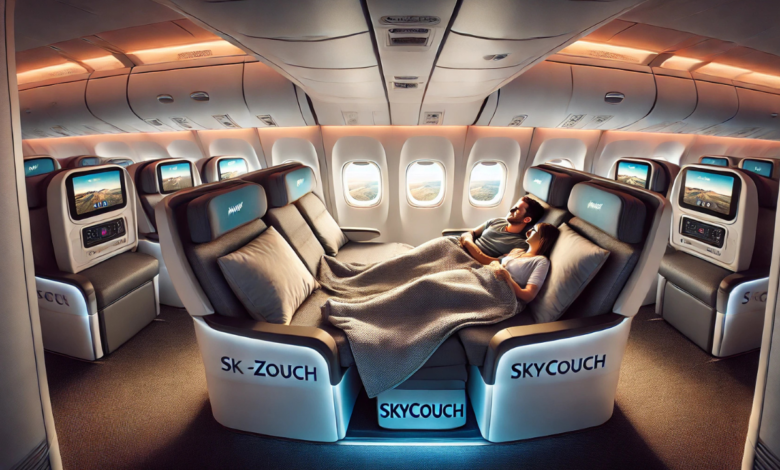 air new zealand skycouch